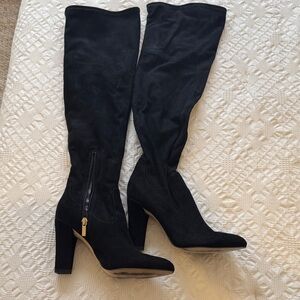 Ivanka Trump Black Over the Knee Boots